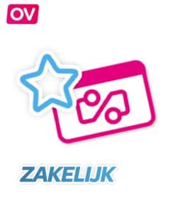 Trein Zakelijke kaart